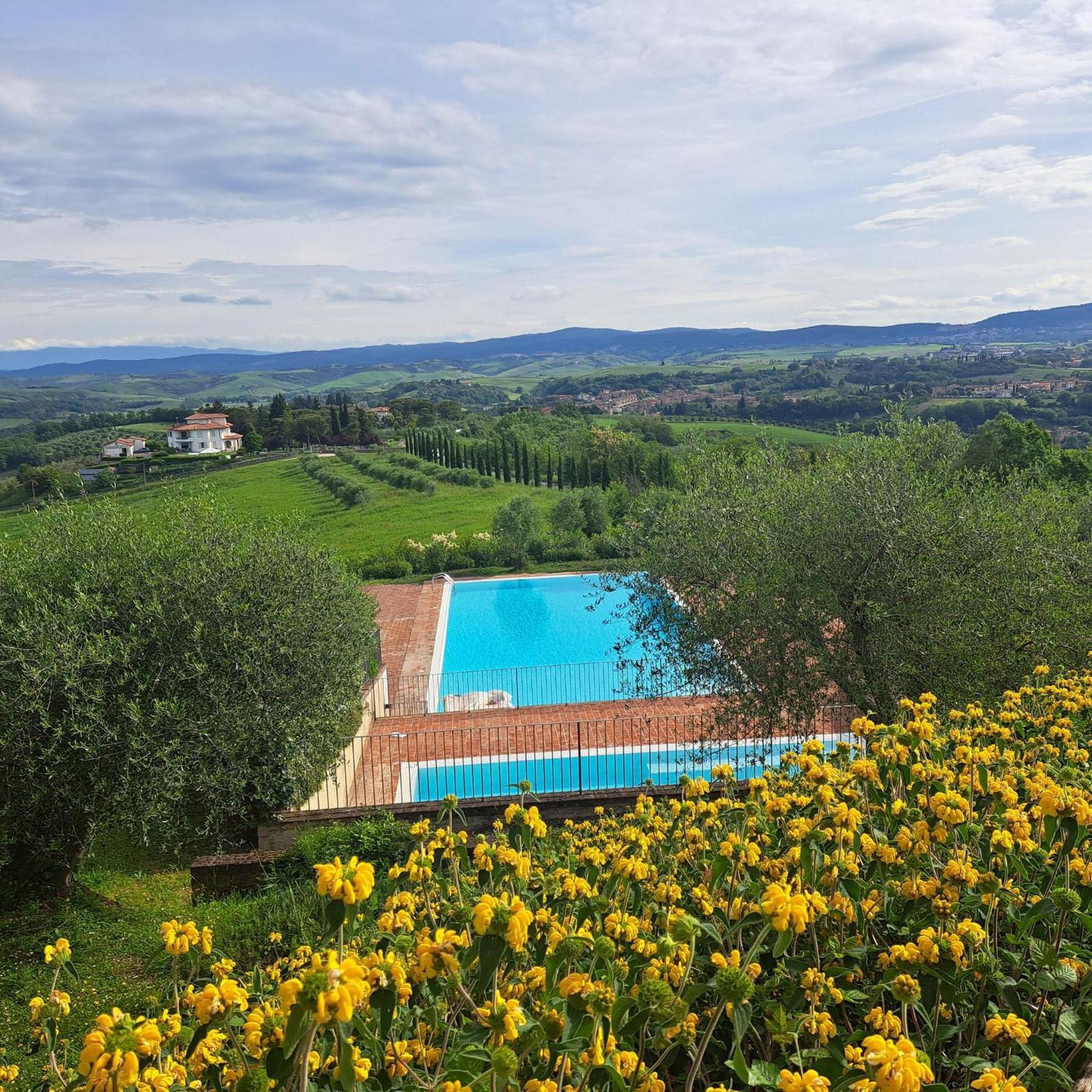 House With Private Garden In The Crete Senesi Villa Asciano Exterior foto